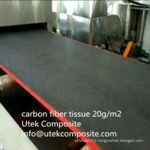 High Temperature Resistance 20 GSM Carbon Fiber Tissue